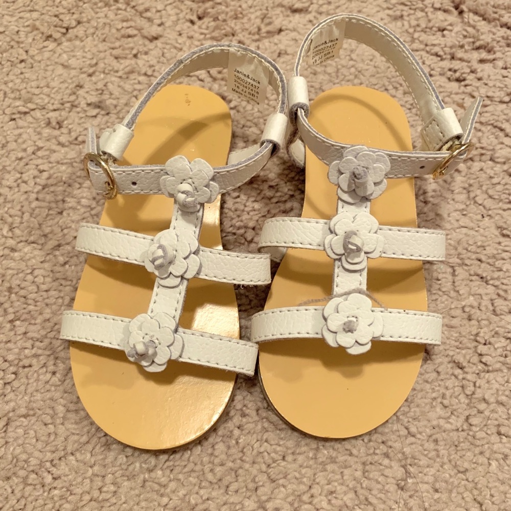 Janie & Jack sandals size 6